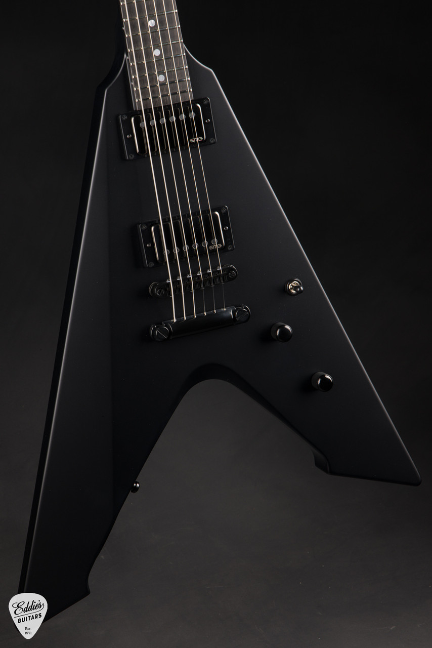 ESP James Hetfield Vulture - Black Satin - Eddie's Guitars