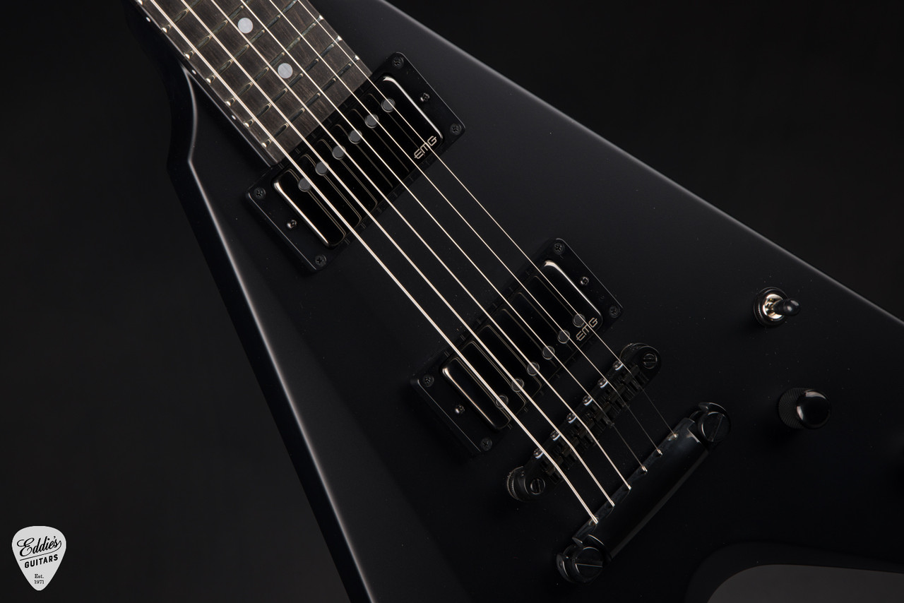 ESP James Hetfield Vulture - Black Satin - Eddie's Guitars