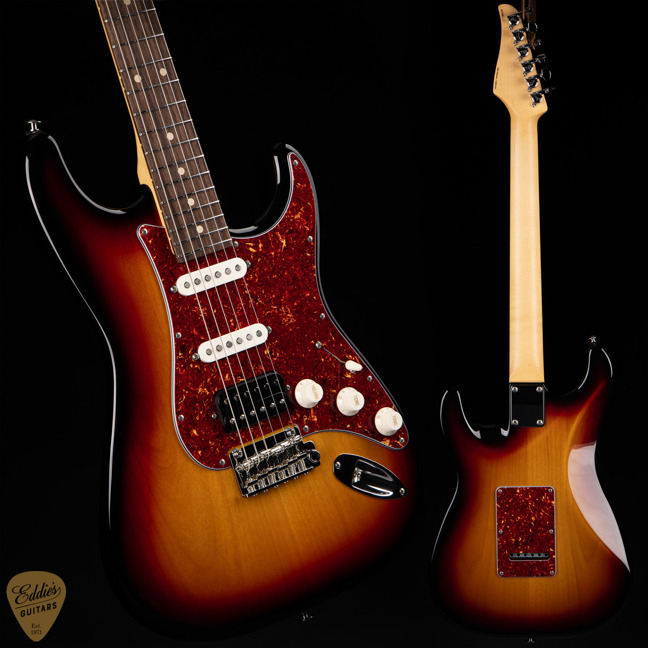 ギター Suhr Classic S 3Tone Burst Suhr Classic S - 3 Tone Burst - Eddie's Guitars