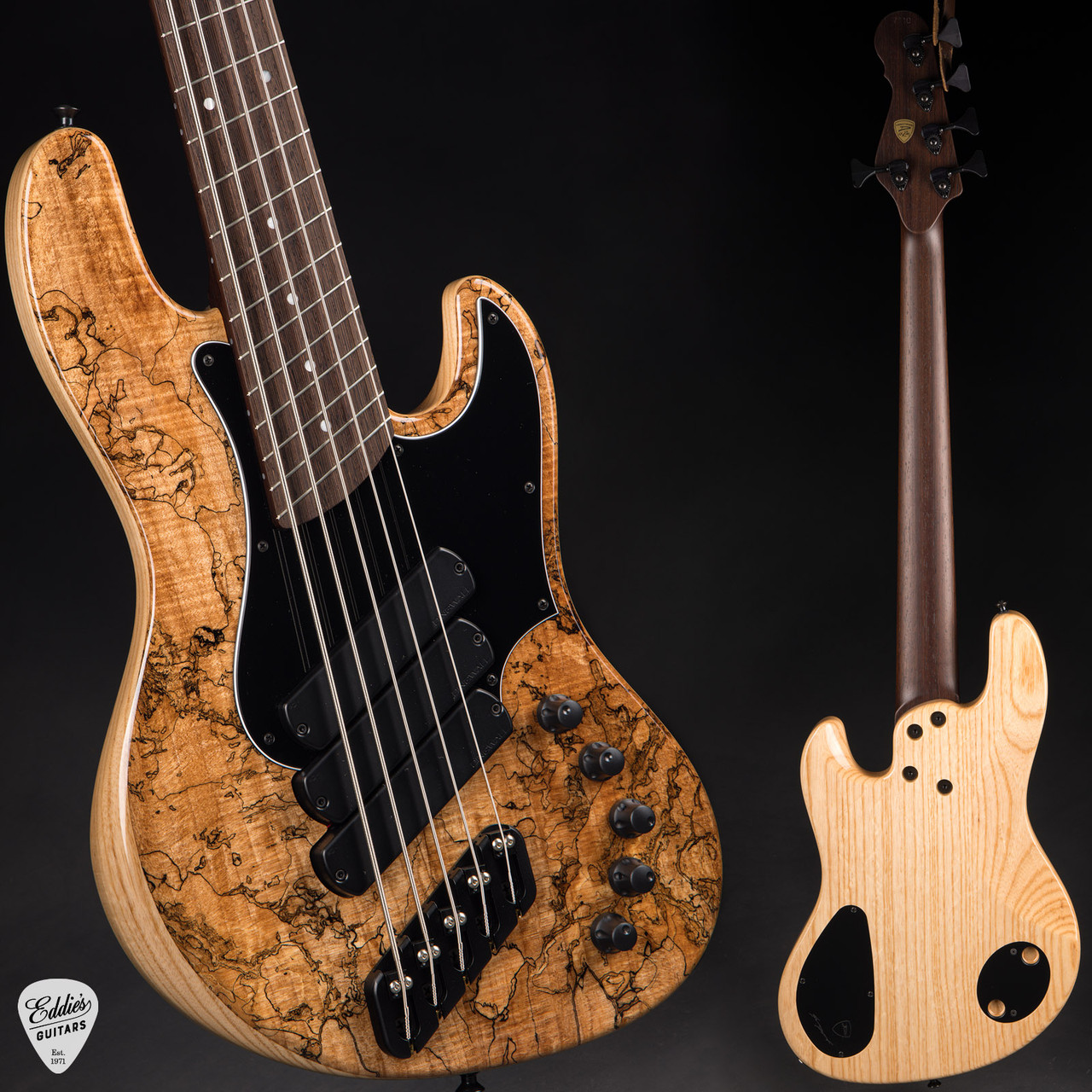 Dingwall Custom Shop 5-String Super J - Natural - Eddie's Guitars