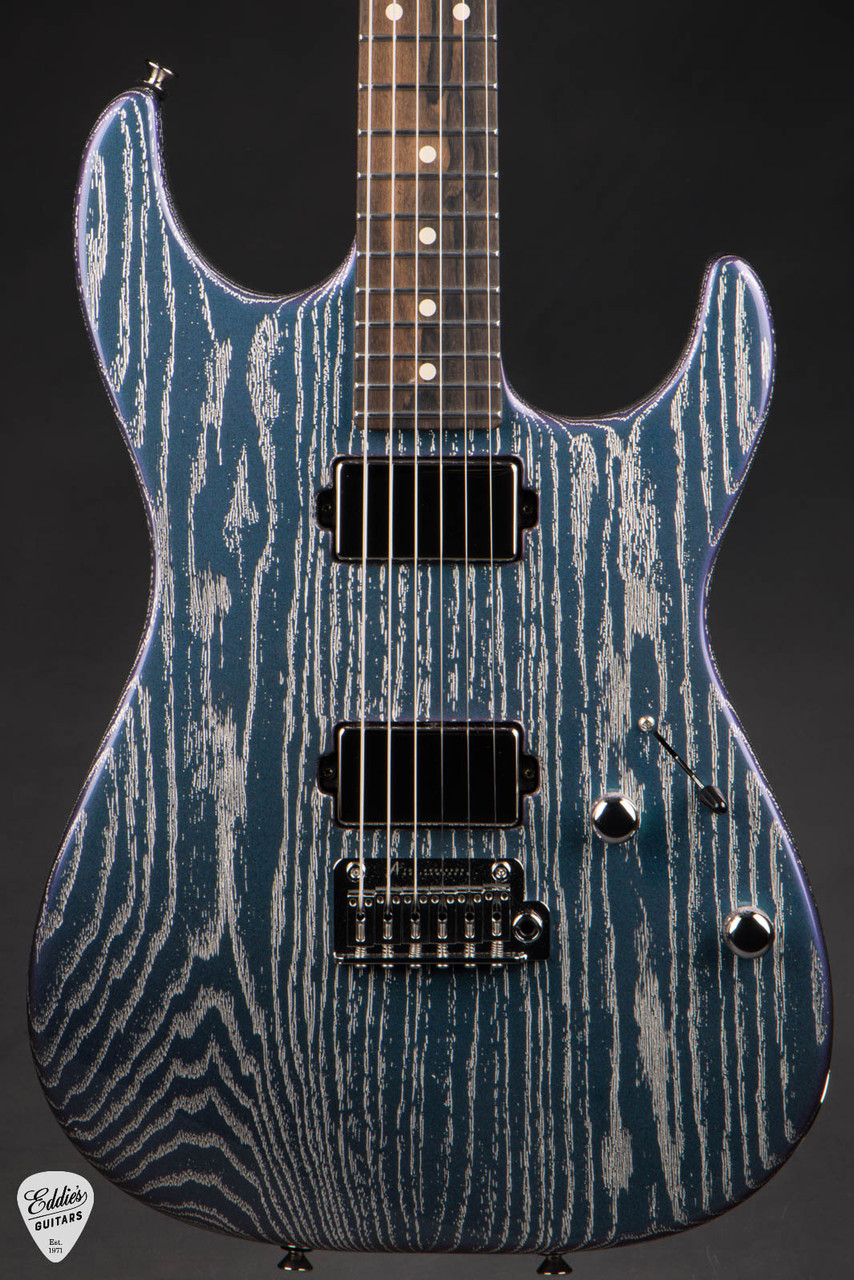 Tom Anderson Pro Am - Mystichrome with Silver Dog Hair - Eddie's
