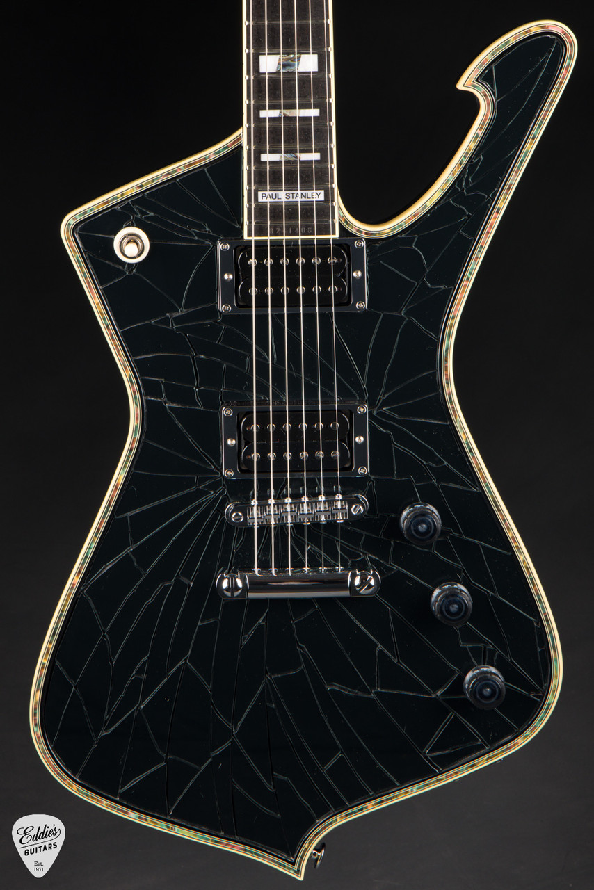 Ibanez PS3CM Paul Stanley Signature - Cracked Glass - Eddie's Guitars