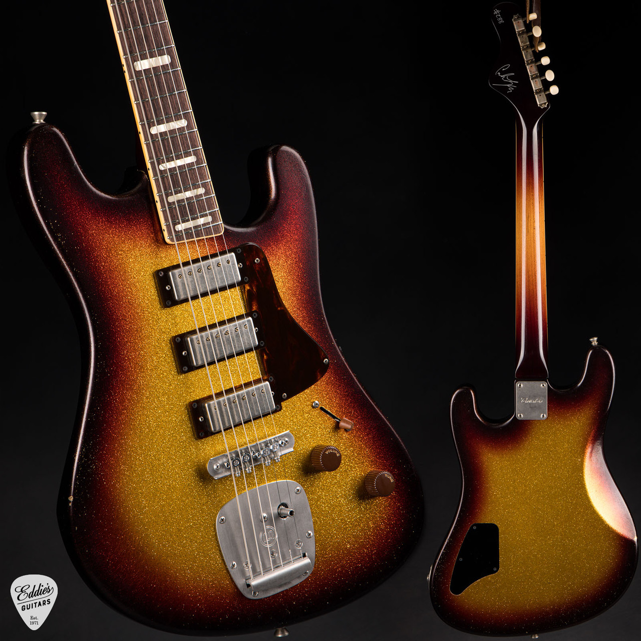Castedosa Conchers Baritone - 3 Tone Sunburst Sparkle - Eddie's