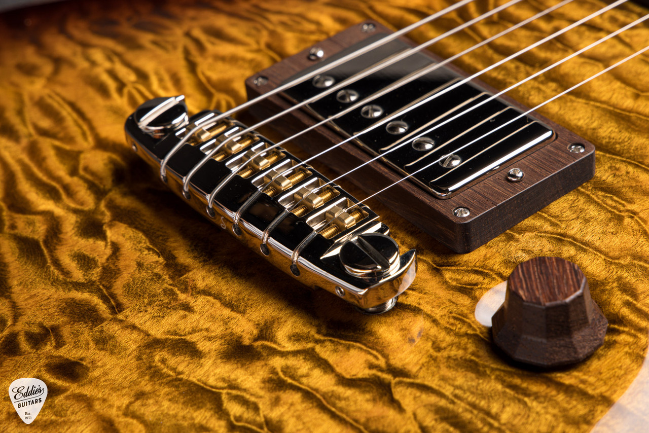 2024 - Nik Huber Dolphin II - Tiger Eye Burst - Eddie's Guitars