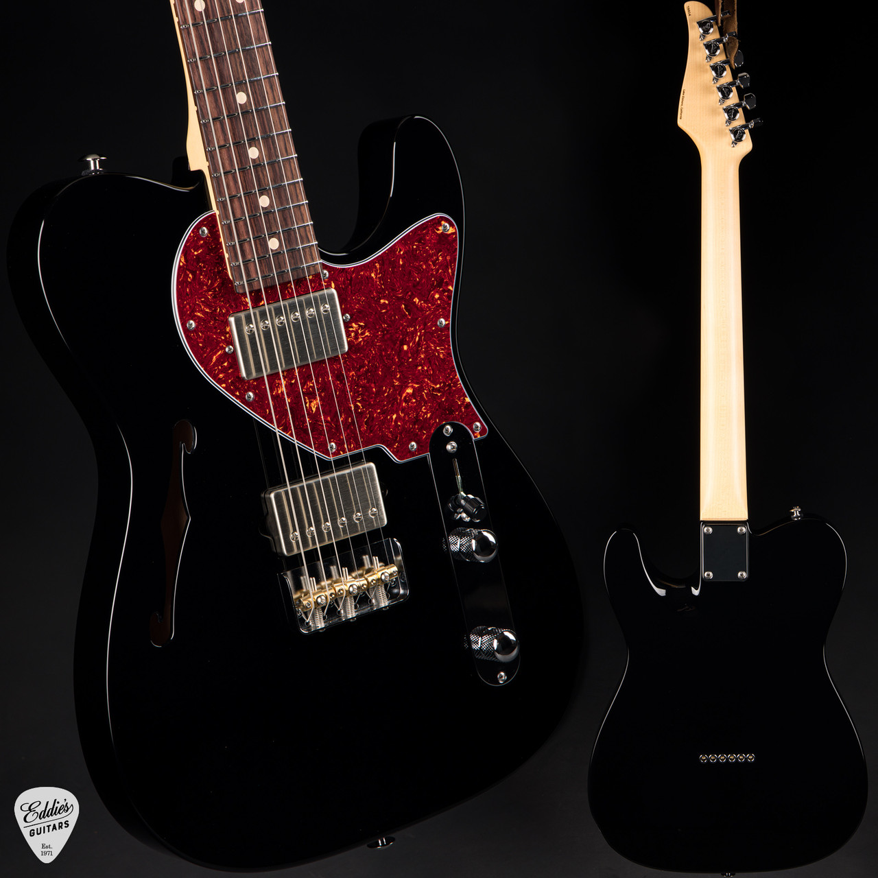 Suhr Alt T - Black - Eddie's Guitars