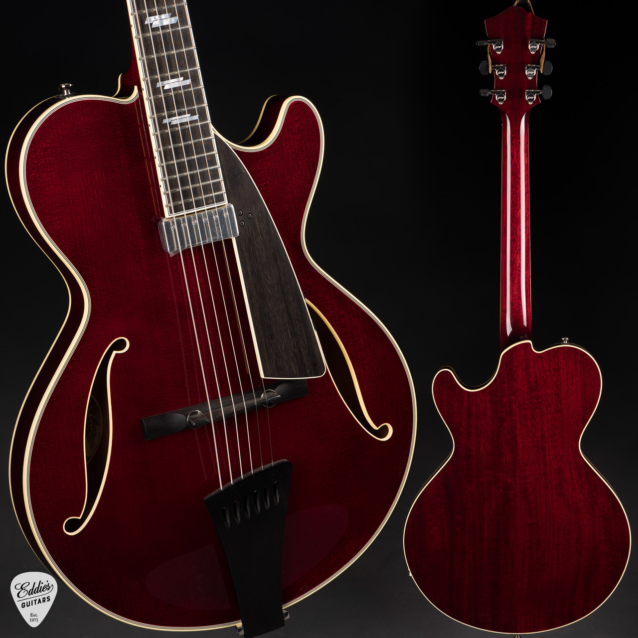 jazz Collings City Limits Jazz - Merlot - Eddie's Guitars