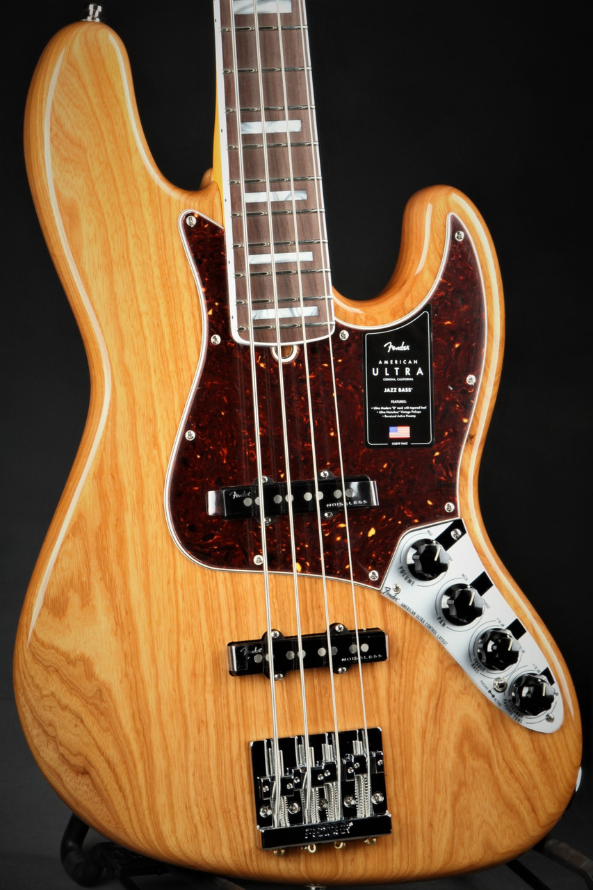 Fender American Ultra Jazz Bass - Aged Natural #US19078674