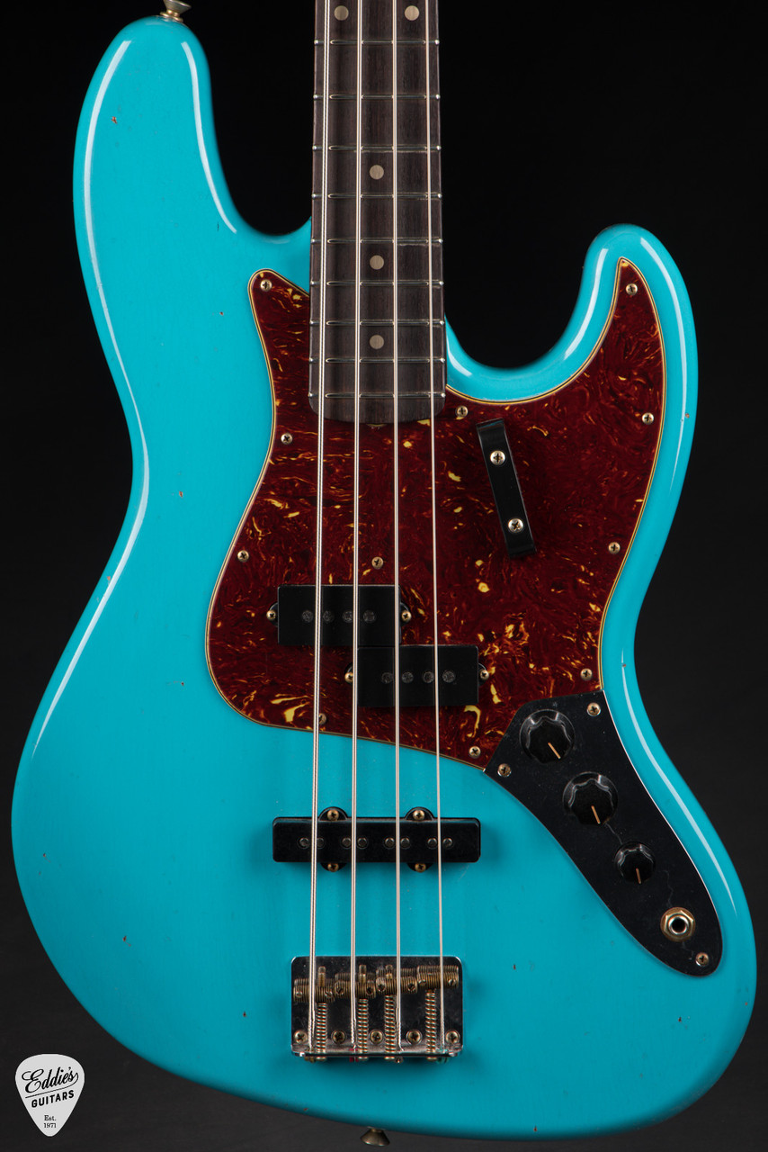 Fender CustumShop 1964 ベース　レリック Fender Custom Shop 1964 RELIC Artisan Jazz Bass, Honeyburst Flame