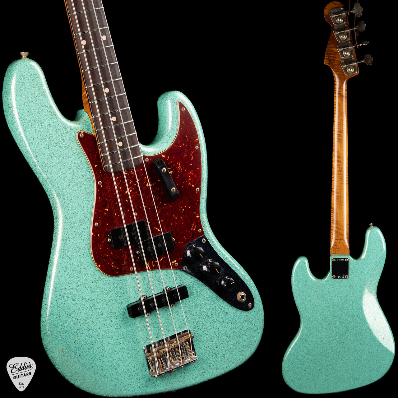 Fender Custom Shop 1964 Jazz Bass Journeyman Relic P/J - Seafoam
