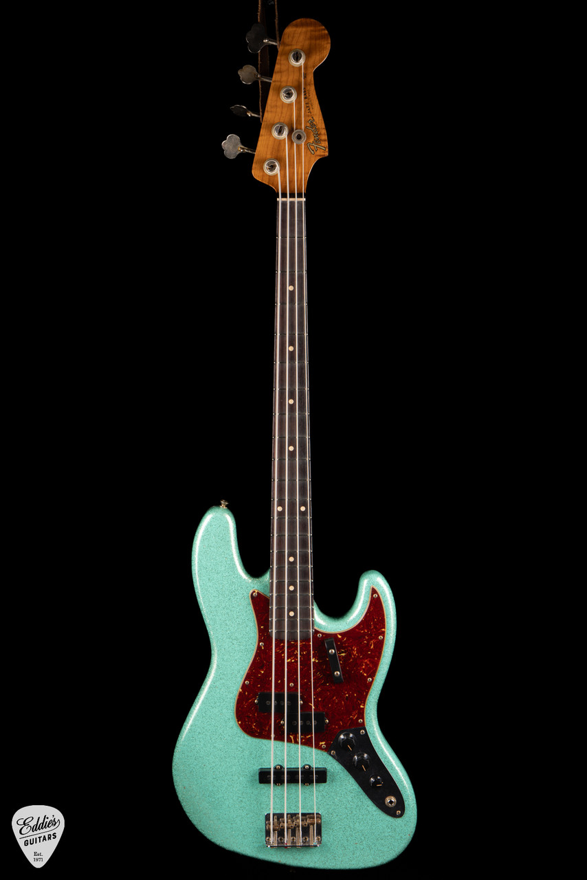 Fender Custom Shop 1964 Jazz Bass Journeyman Relic P/J - Seafoam