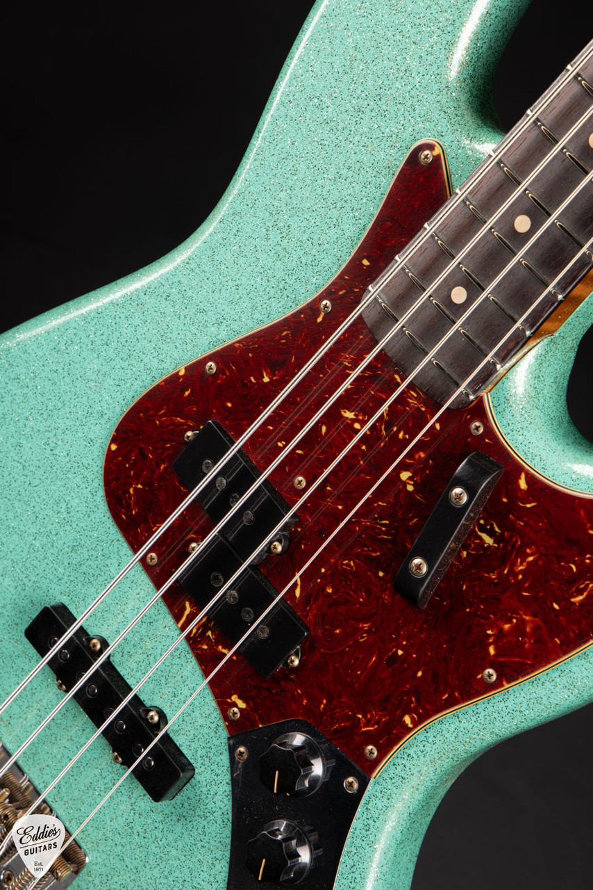Fender Custom Shop 1964 Jazz Bass Journeyman Relic P/J - Seafoam