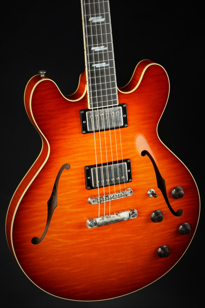 Collings I-35 LC Deluxe Aged Custom Inlay - Brock Burst #191347 - Eddie ...
