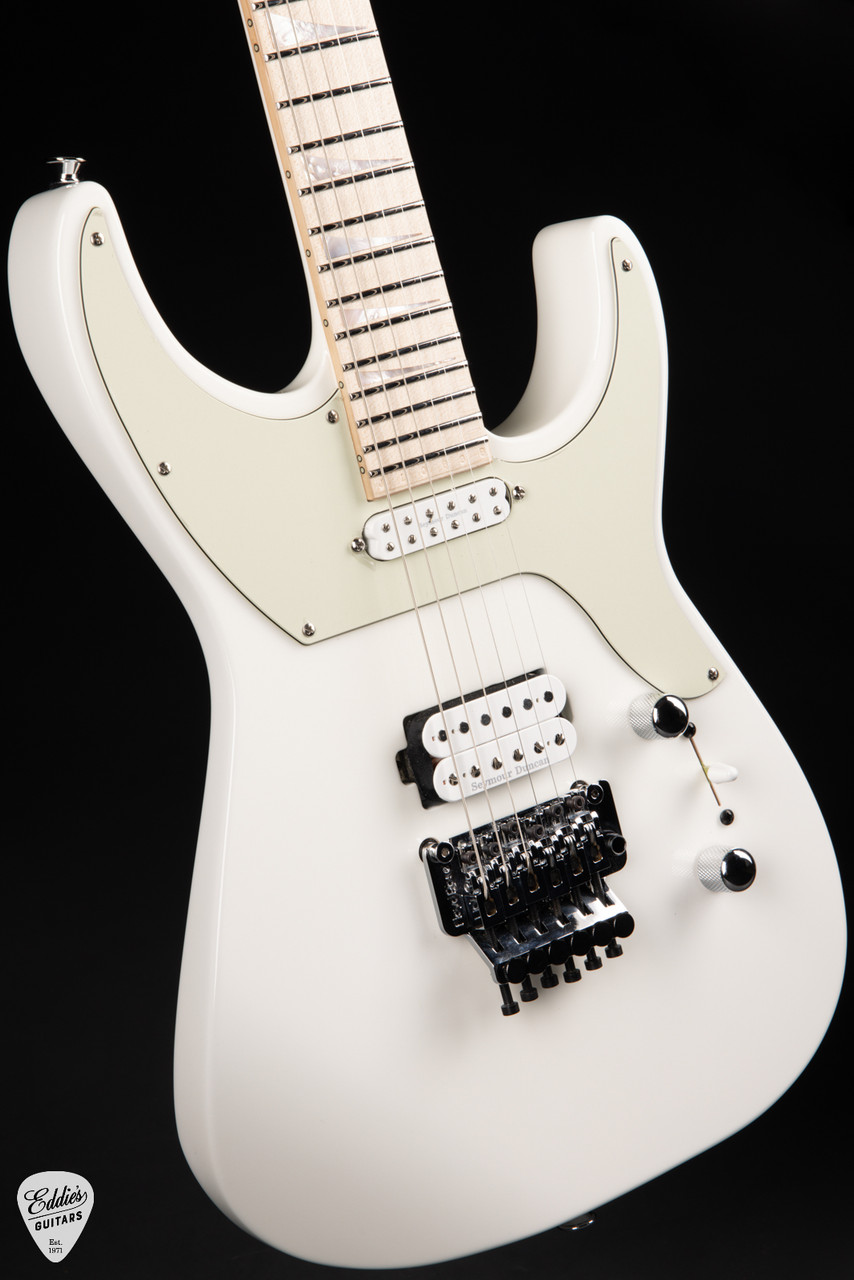 2024 - Jackson Custom Shop Soloist HS FR - Snow White - Eddie's