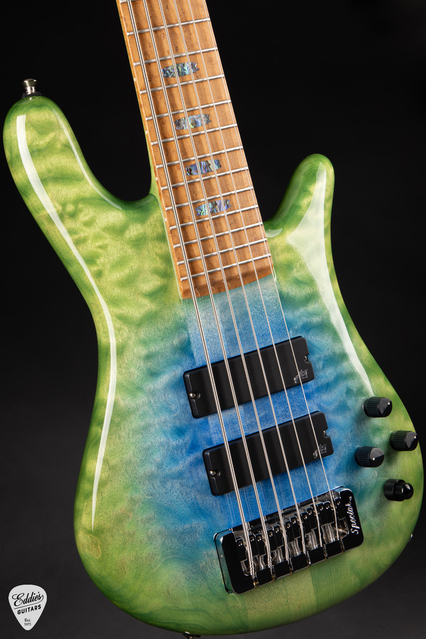 Spector NS-6 Neck Thru - Lost Lagoon - Eddie's Guitars