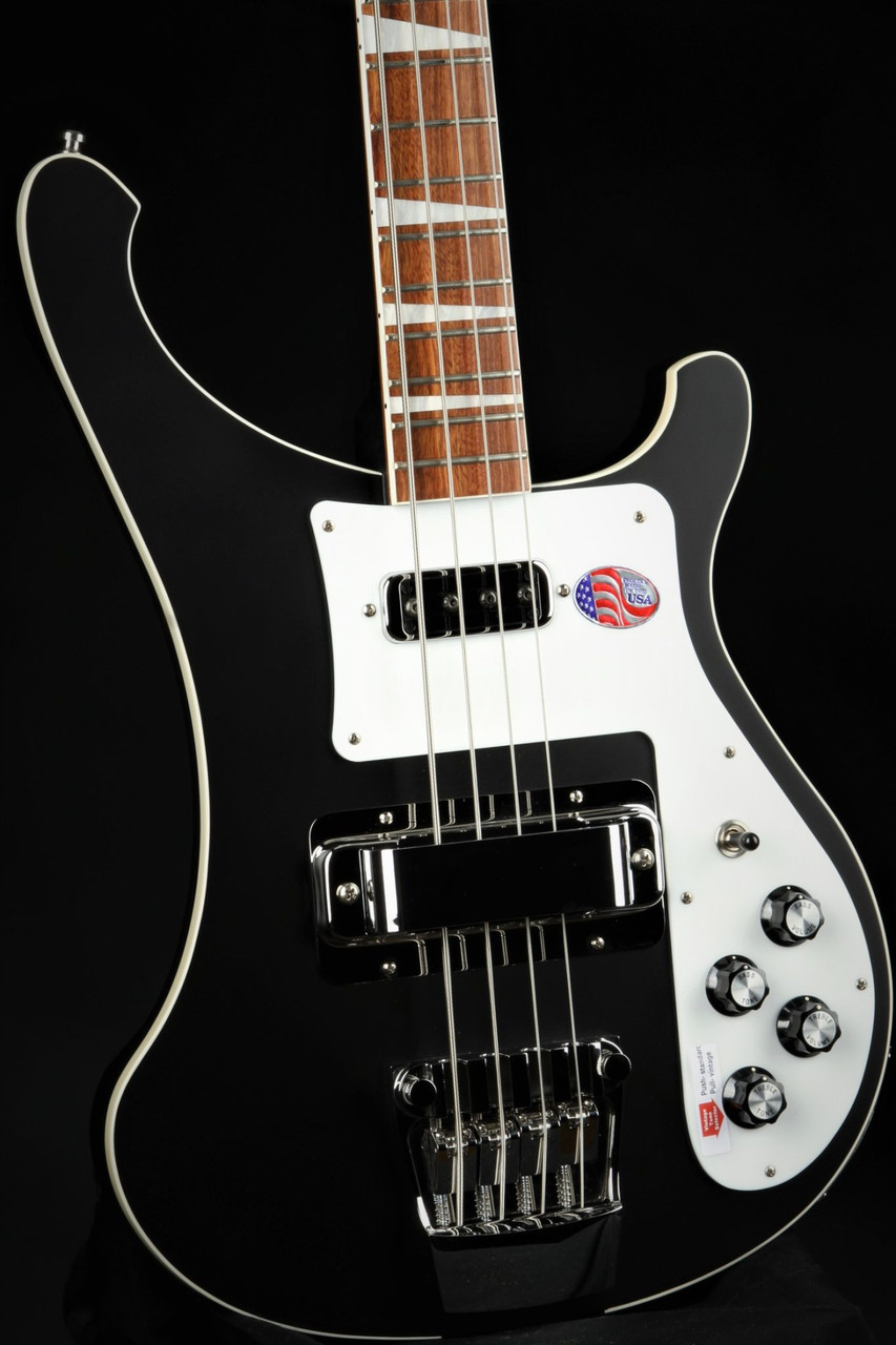 Rickenbacker 4003 - Matte Black #2026766 - Eddie's Guitars