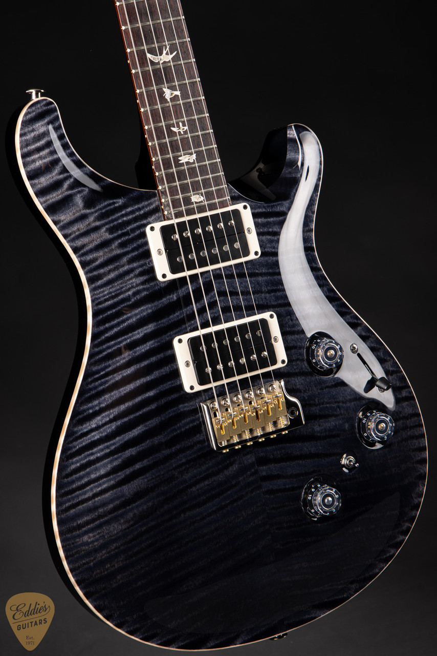 Paul Reed Smith Custom 24 Piezo - Gray Black - Eddie's Guitars