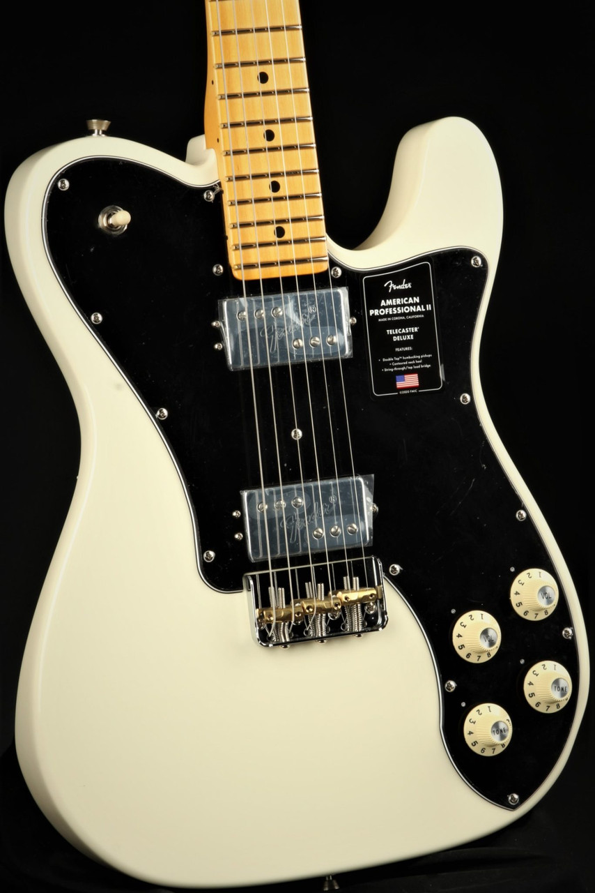 Fender American Professional II Telecaster Deluxe, Maple - Olympic