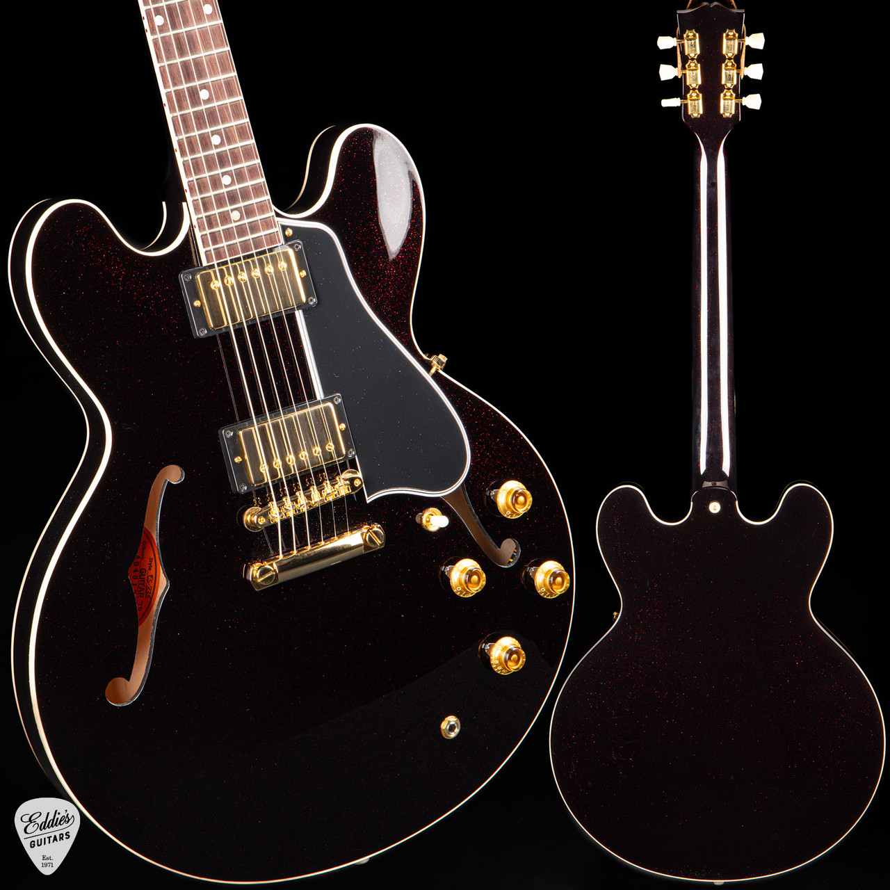 ギター Gibson ES-335 Historic Collection Custom 2024 - Gibson Custom Shop Made 2 Measure 1959 ES-335 Reissue Gloss