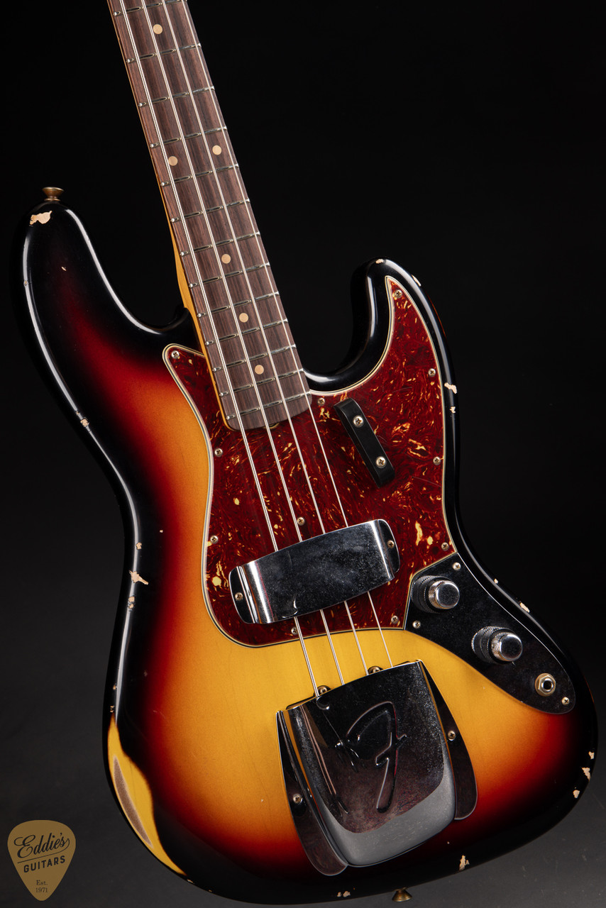 Fender Custom Shop LTD 1960 Jazz Bass Relic - 3-Color Sunburst