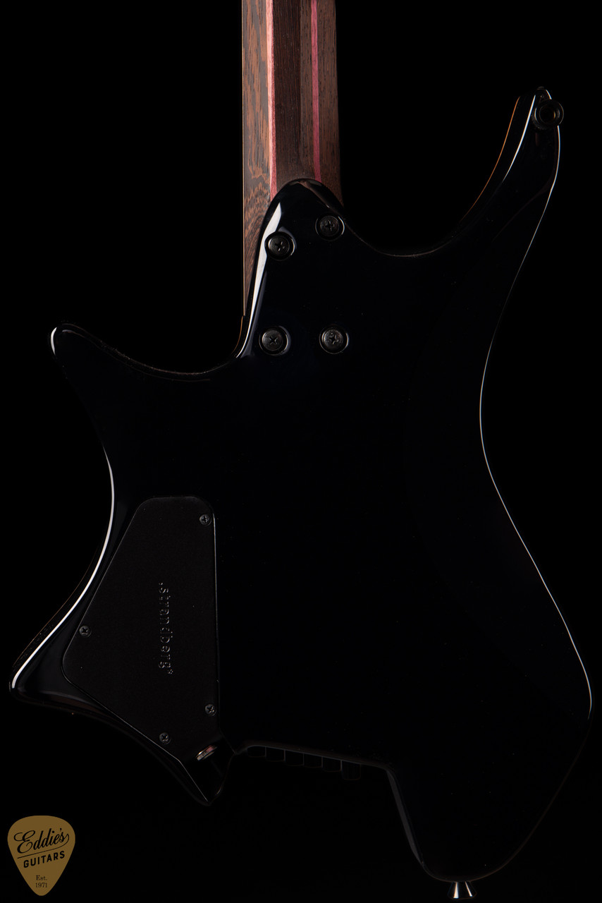 Strandberg Boden J Artisan 6 Burl Maple - Dark Black Burst