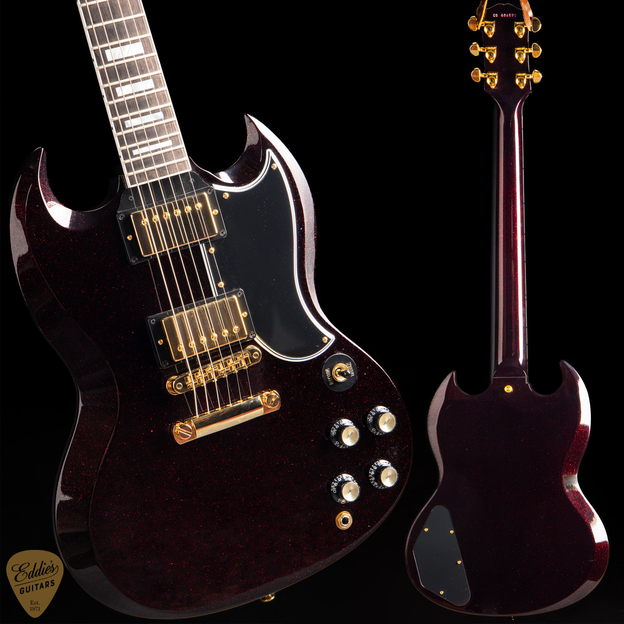 Gibson Custom Shop Made 2 Measure SG Custom Gloss Brunswick Red