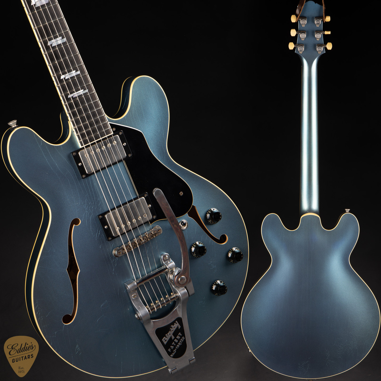 PARADISE ギターエフェクター 青　GREY TUBE 灰色 2024 - Collings I-35 LC Deluxe Aged - Custom Inlay/ThroBaks/Bigsby