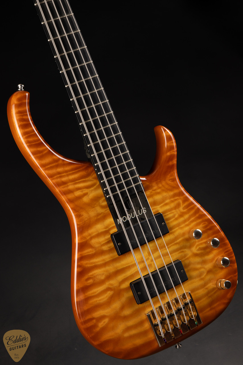 Used - Modulus Quantum 5 - Vintage Burst - Eddie's Guitars
