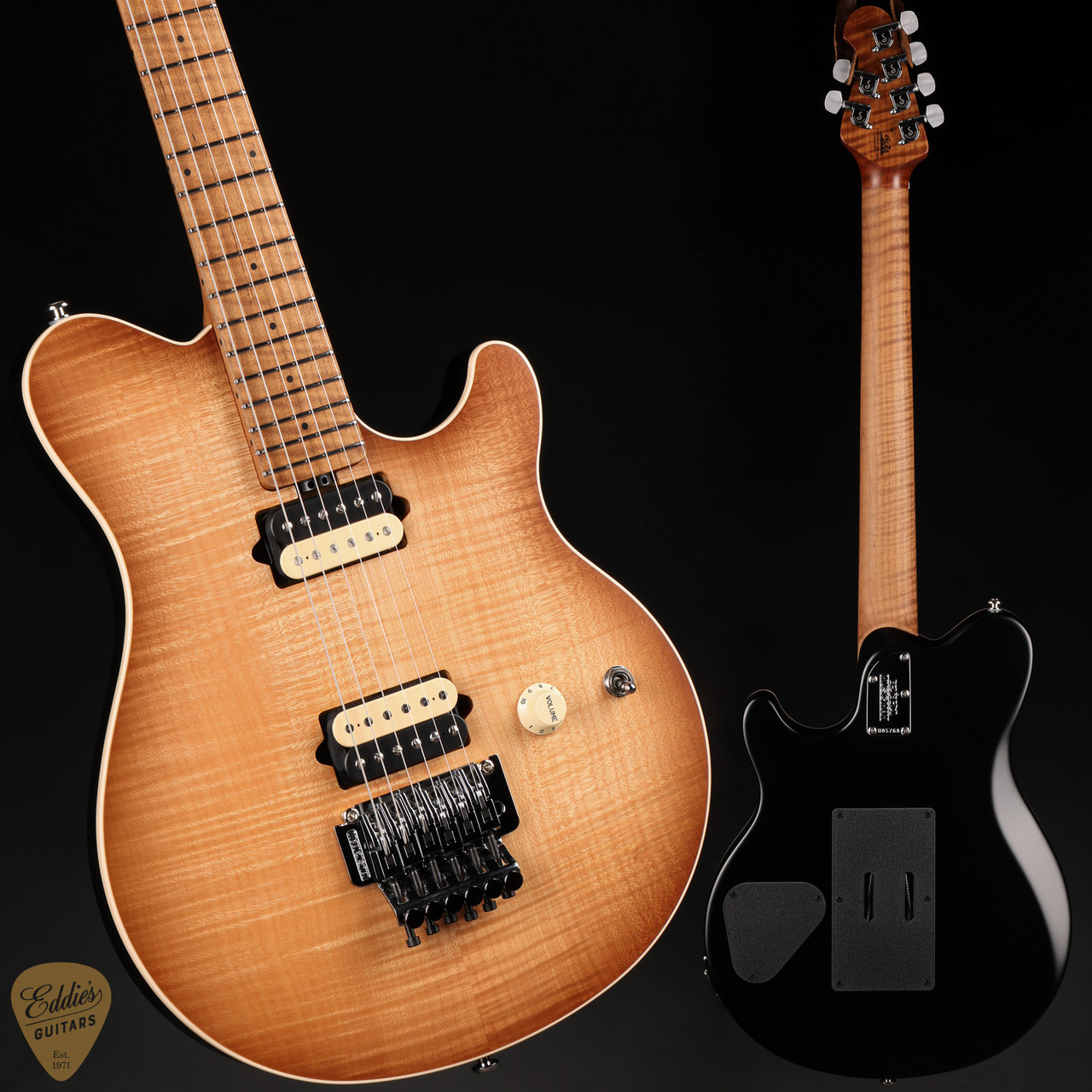 Ernie Ball Music Man Axis - Honey Pot Flame - Eddie's Guitars