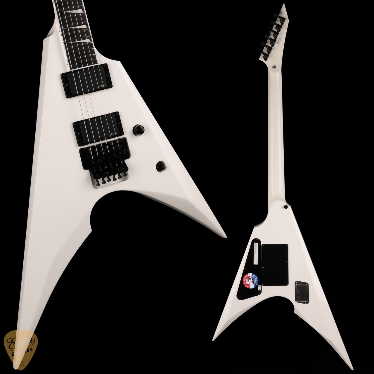 ESP E-II Arrow - Snow White/B Stock - Eddie's Guitars