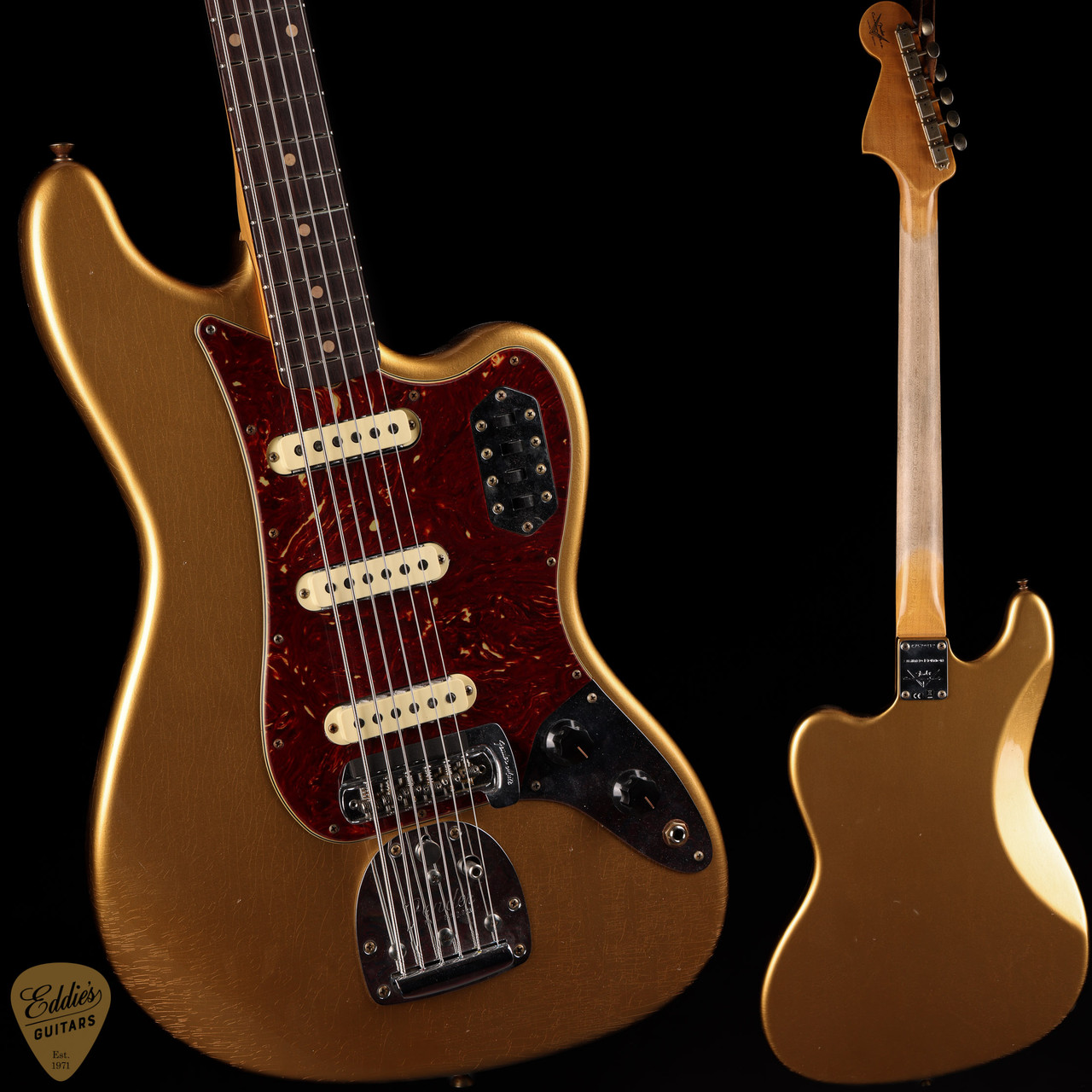 2024 - Fender Custom Shop Journeyman Relic Bass VI - Aged Aztec