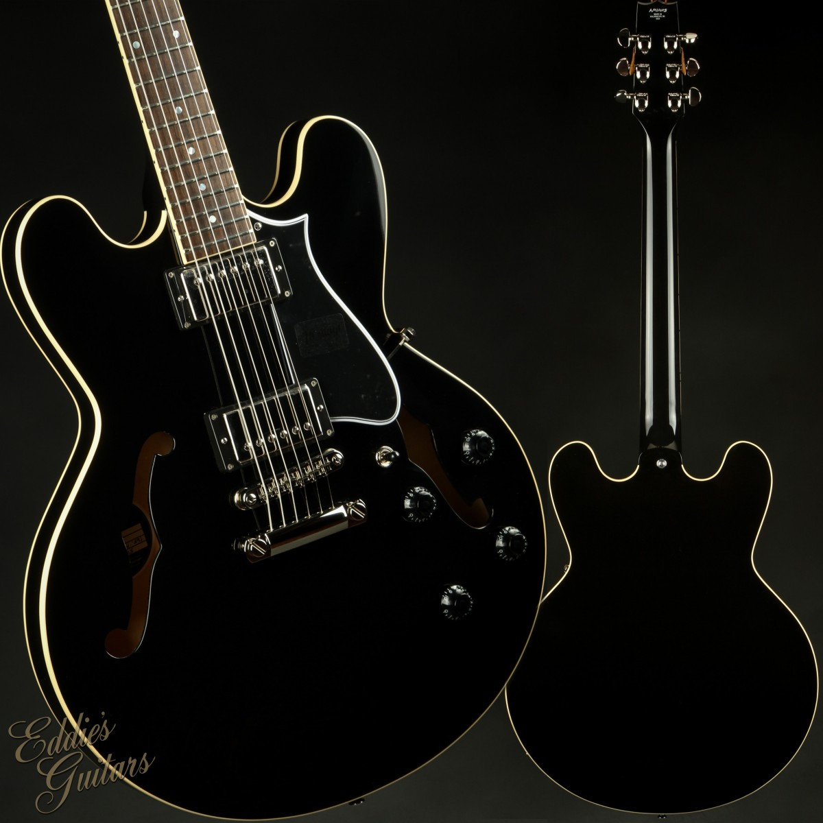 Heritage H-535 - Ebony #AM10605 - Eddie's Guitars
