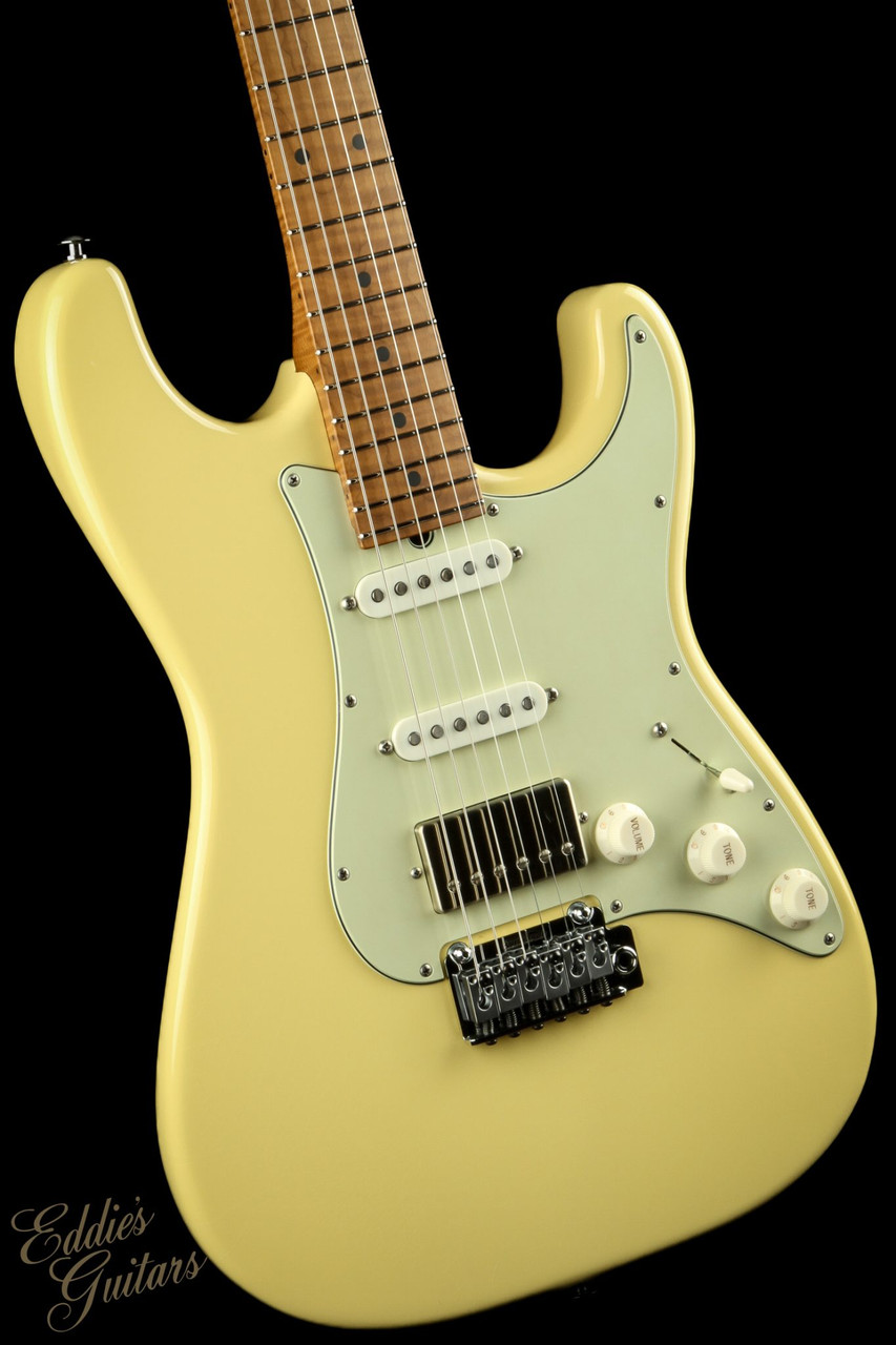 Suhr Classic S Antique Roasted - Vintage Yellow #73519 - Eddie's
