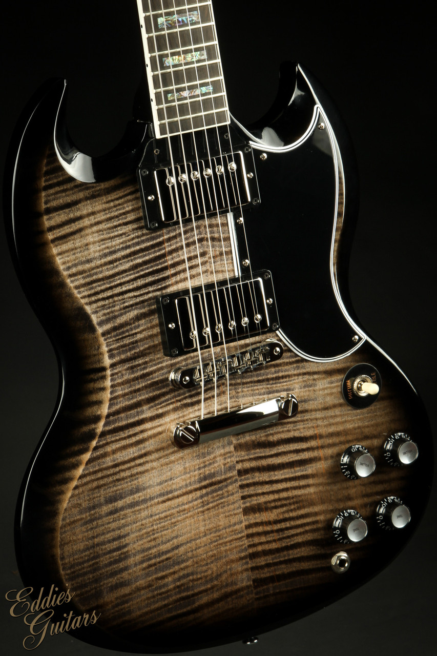 2023 - Gibson Custom Shop PSL SG Custom Figured Top Cobra Burst