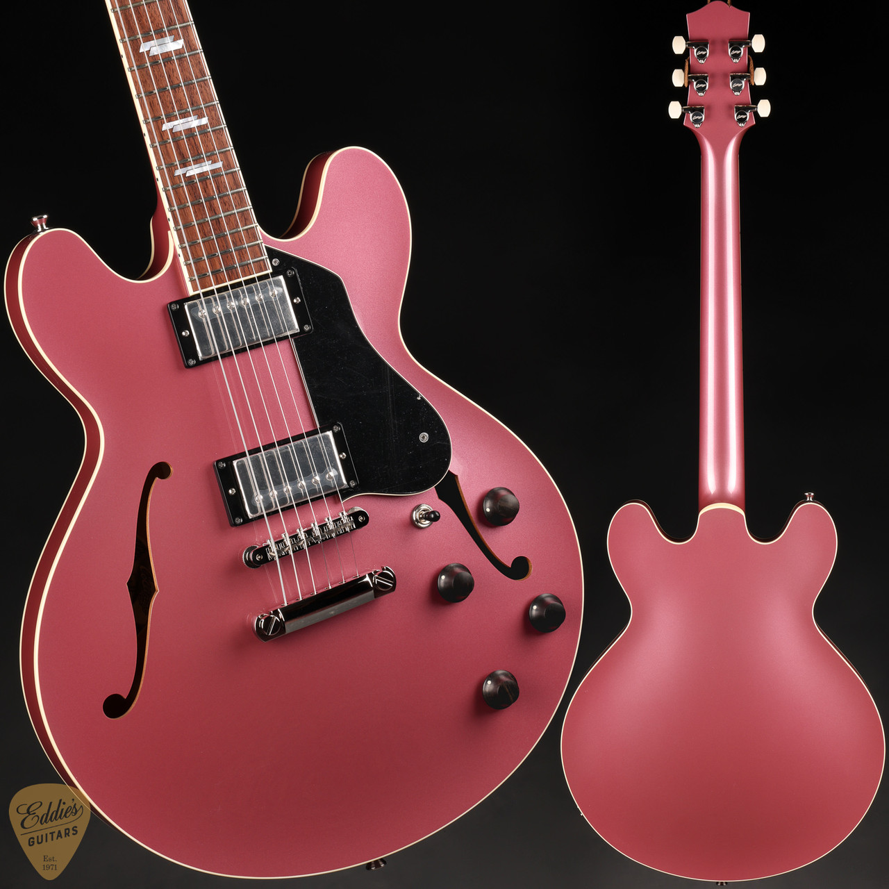 2024 - Collings I-35 Deluxe - Burgundy Mist (Pre-Owned) - Eddie's
