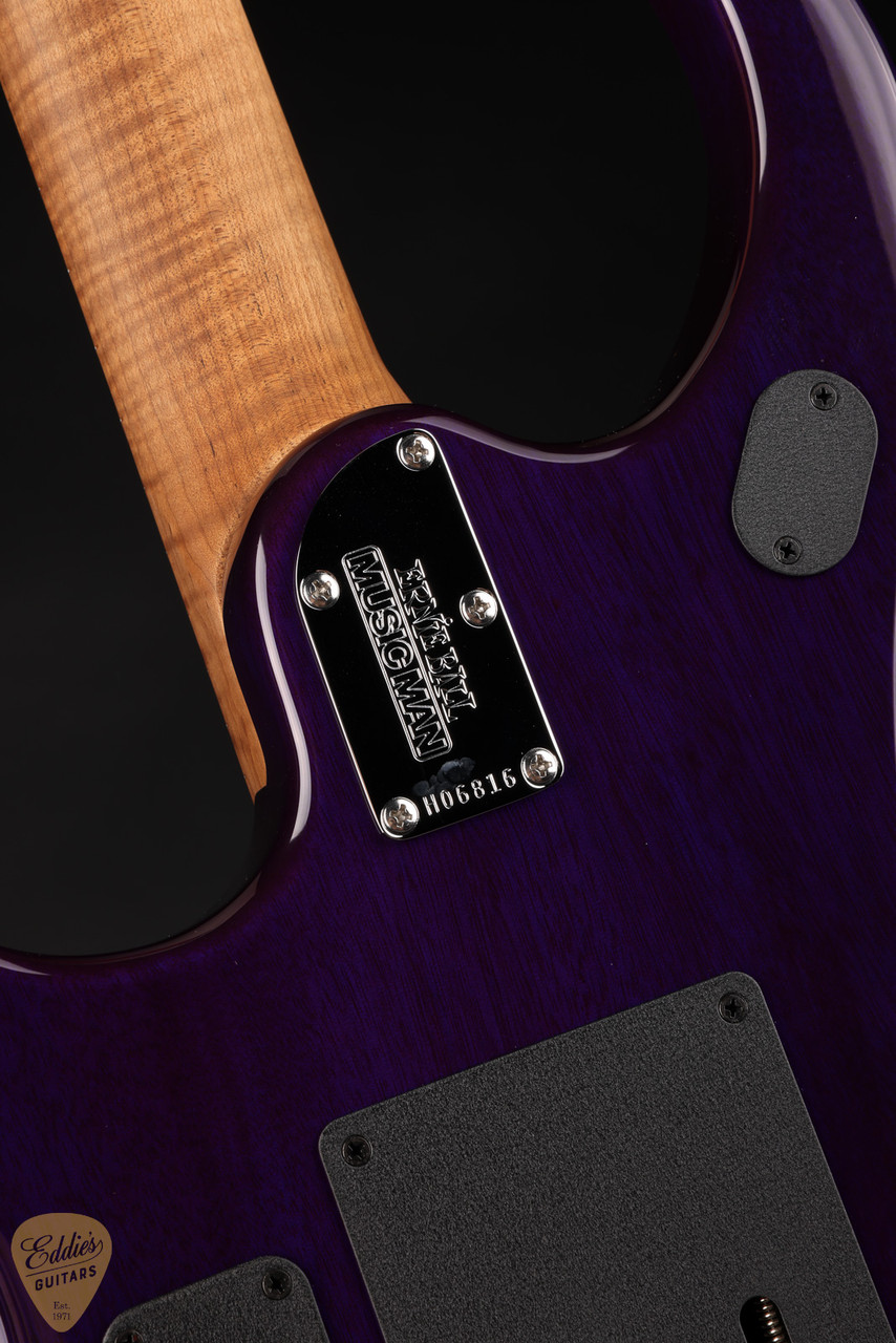 Ernie Ball Music Man JP15 Piezo - Purple Nebula Quilt - Eddie's