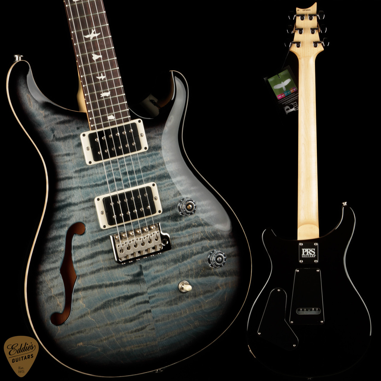 2023 - Paul Reed Smith CE 24 Semi-Hollow - Faded Blue Smokeburst