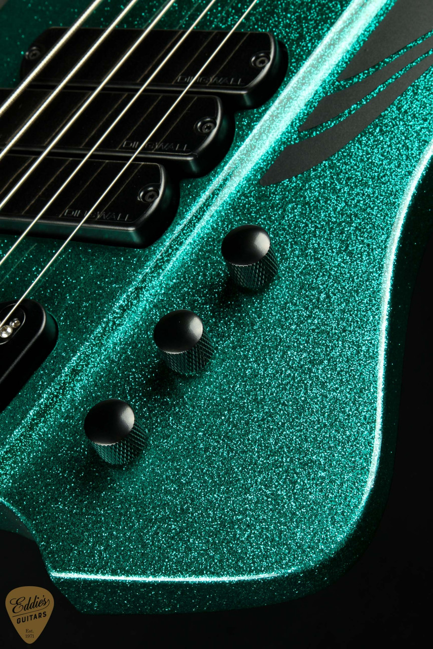Dingwall D-Roc Standard 5-String Gloss Metal Flake Aquamarine