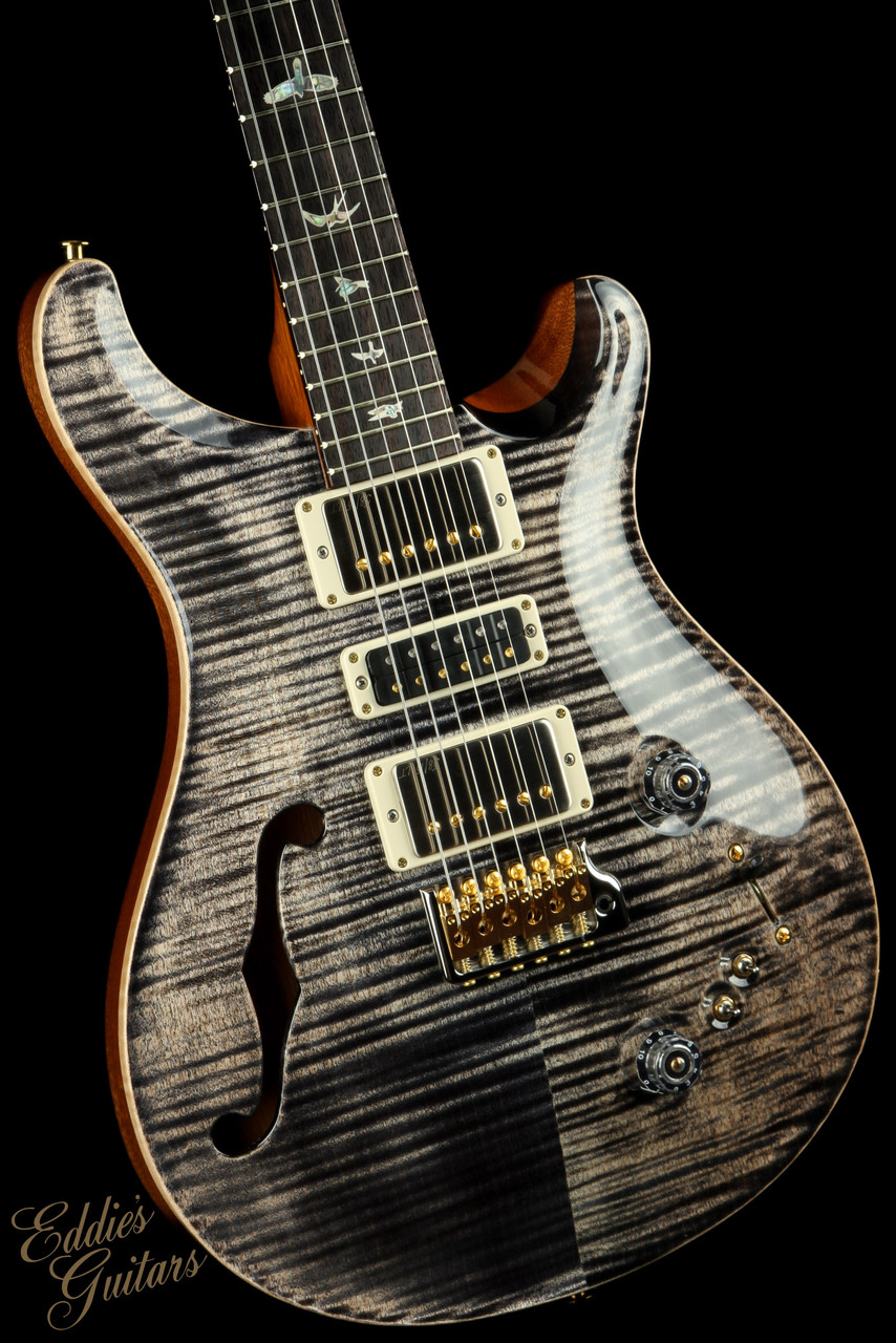 K*N様 PRS(Paul Reed Smith) HFS Treble Gol Paul Reed Smith Special Semi-Hollow - Charcoal #367643 - Eddie's