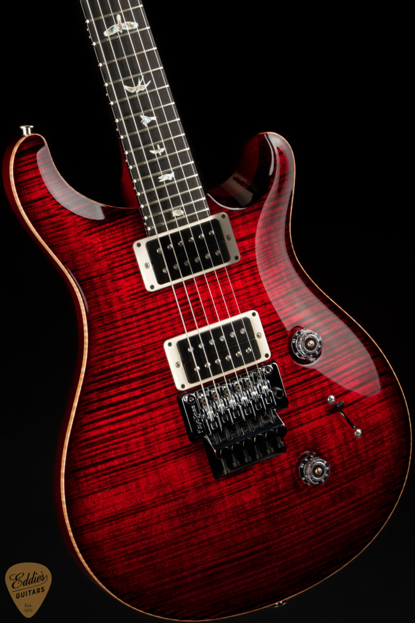 Paul Reed Smith Custom 24 Floyd - Fire Red Burst #374456 - Eddie's