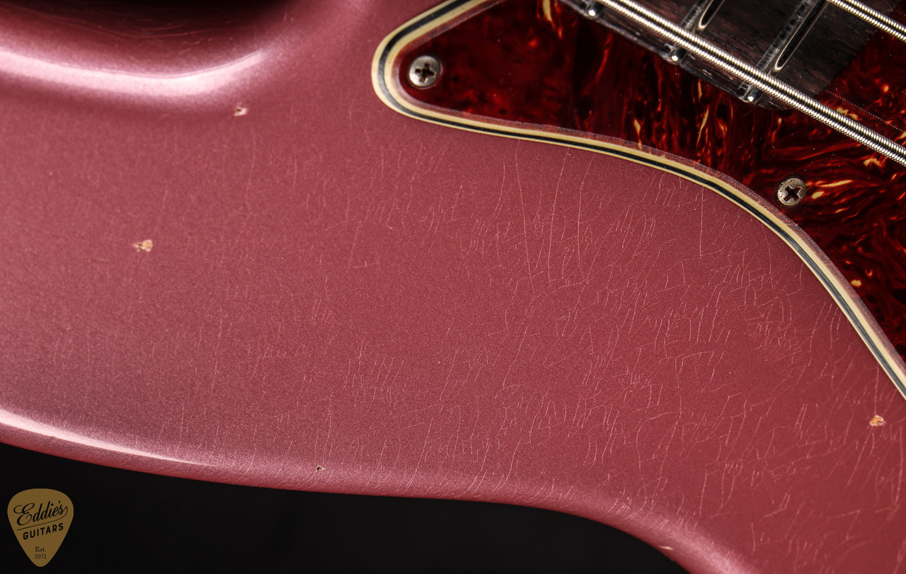 2024 - Fender Custom Shop 1964 Jazz Bass Journeyman - Burgundy