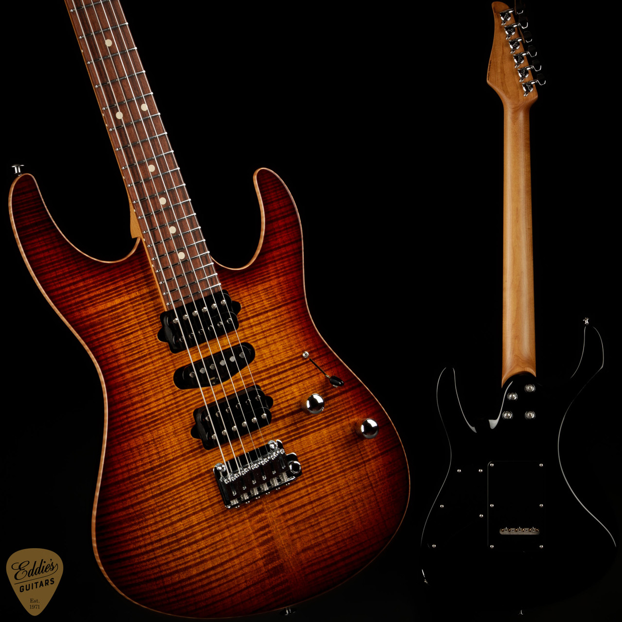 Suhr Modern Plus - Bengal Burst #76692 - Eddie's Guitars