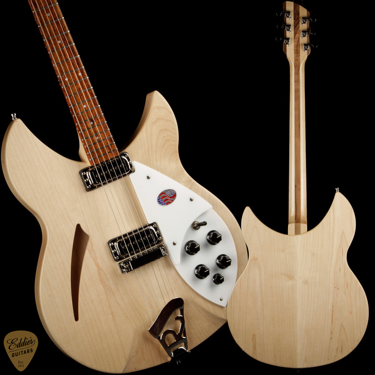 Rickenbacker 330 - Maple Glo #2406728 - Eddie's Guitars