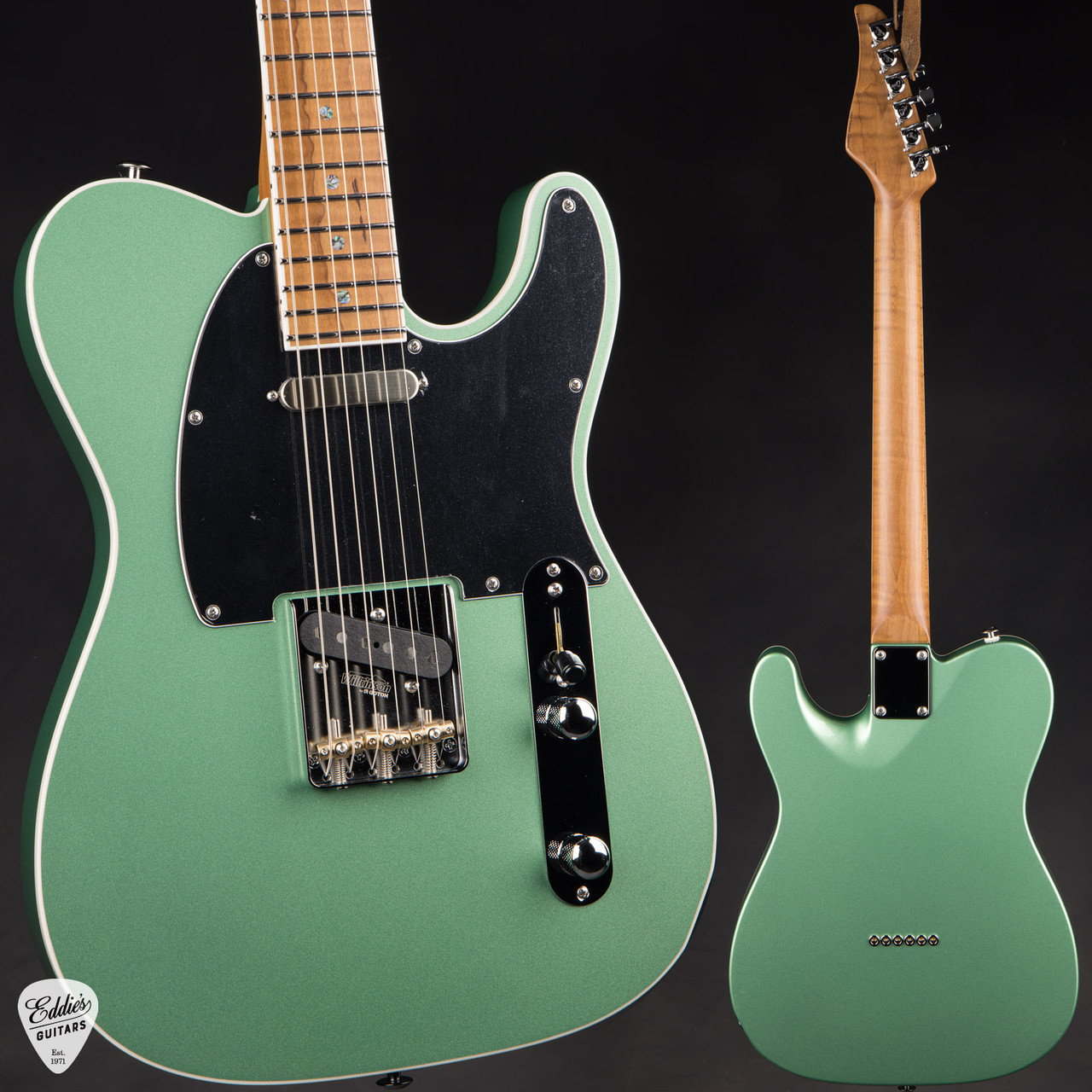 Suhr Eddie's Guitars Exclusive Roasted Classic T - Cactus Green