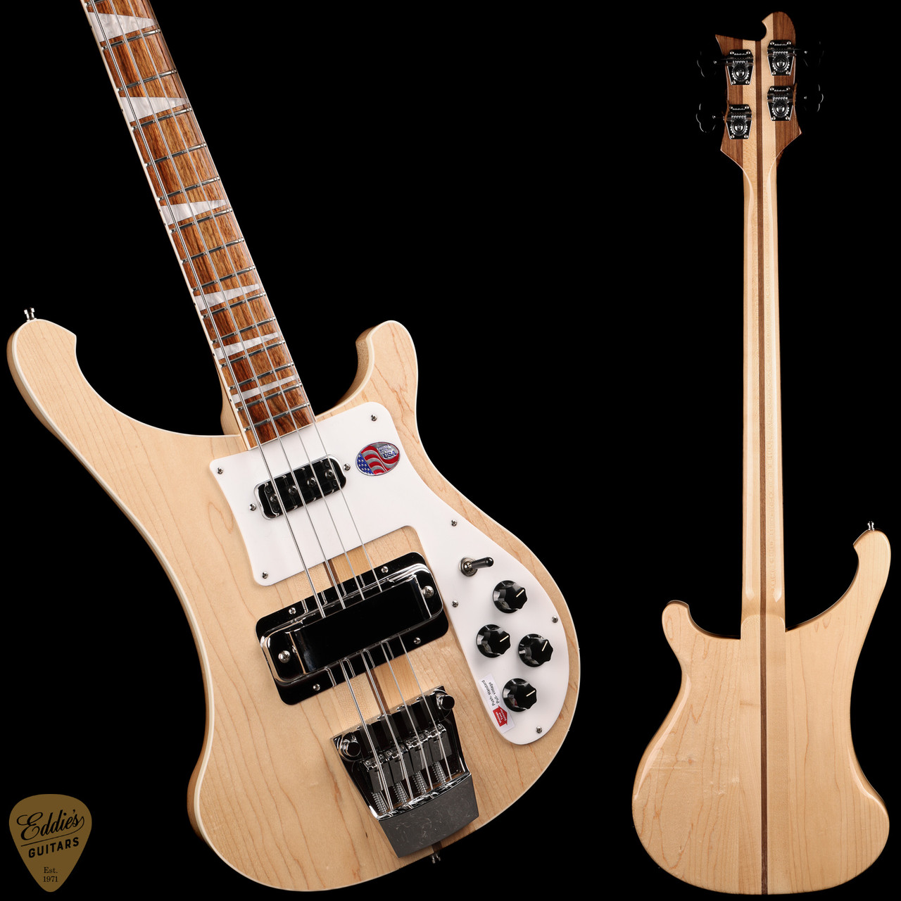 Rickenbacker 4003 - Maple Glo #2412762 - Eddie's Guitars