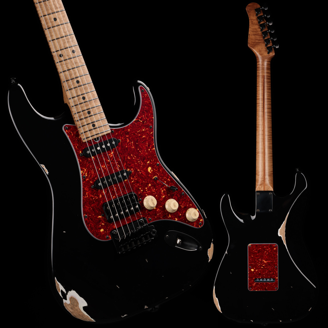 Suhr Eddie's Guitars Exclusive Classic S Antique Roasted - Black