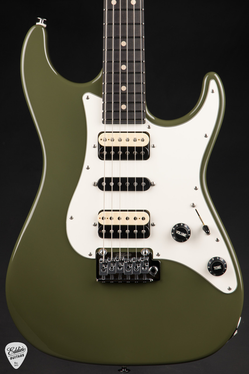 Suhr Standard Roasted - Dark Forest Green - Eddie's Guitars