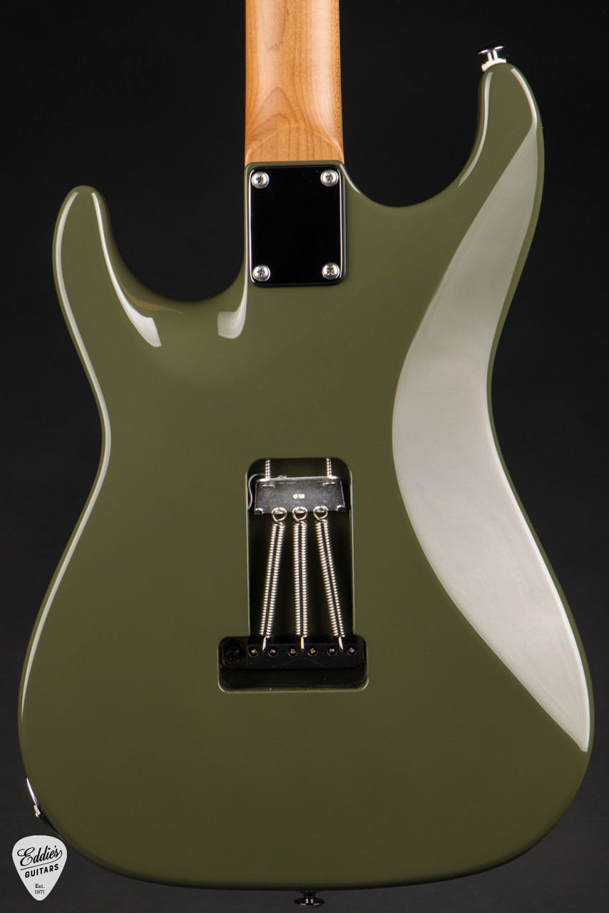 Suhr Standard Roasted - Dark Forest Green - Eddie's Guitars