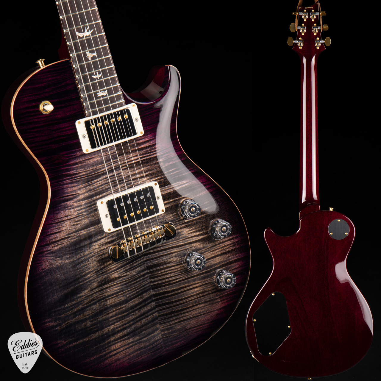 ギター Paul Reed Smith SE Mark Tremonti PRS Paul Reed Smith Mark Tremonti - Charcoal Purple Burst #387379