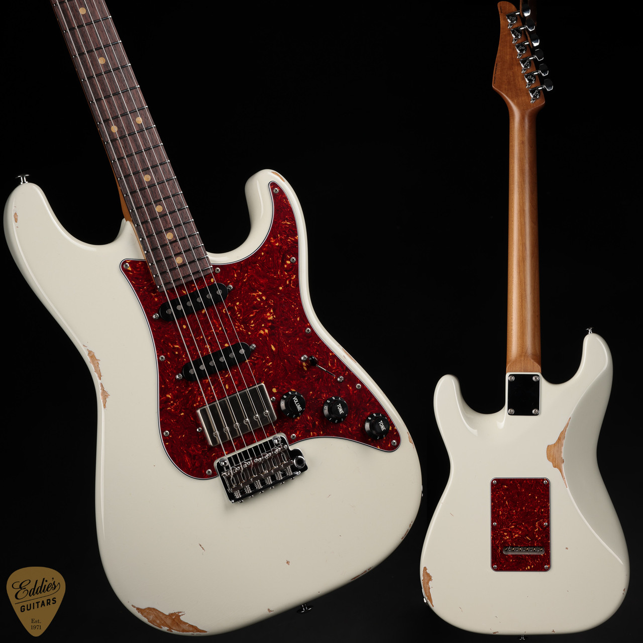 Suhr Eddie's Guitars Exclusive Classic S Antique Roasted - Olympic