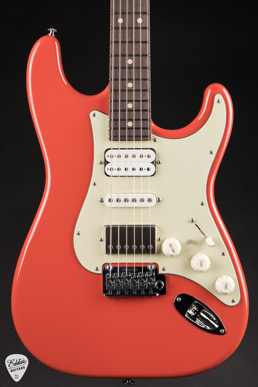 Suhr Classic S Antique Roasted - Fiesta Red #82555 - Eddie's Guitars